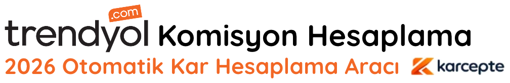 Trendyol Komisyon Hesaplama - Karcepte