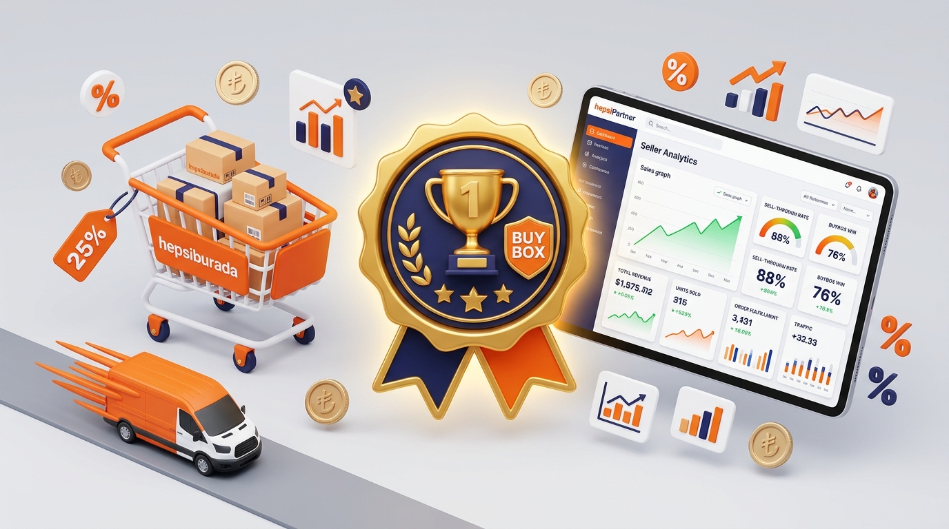 Hepsiburada Buybox Nasıl Alınır 2026 Algoritması ve HepsiPartner Rehberi