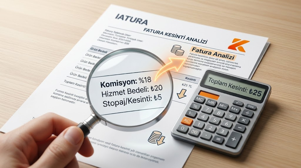 Trendyol Faturasındaki Kesintiler Hizmet Bedeli Stopaj KDV Rehberi